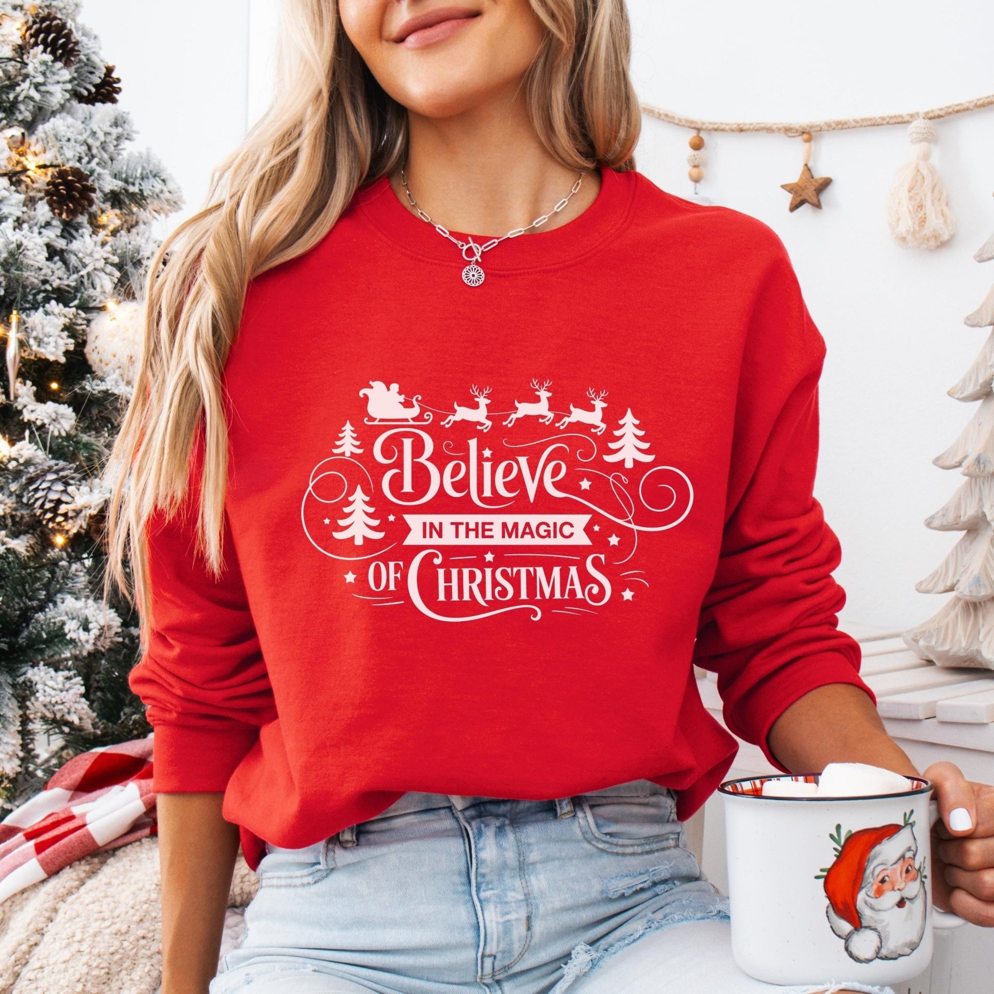 Weihnachtspullover Damen, Weihnachtsoutfits, Pullover Weihnachten Minimalistisch, Weihnachtsgeschenk für Freunden