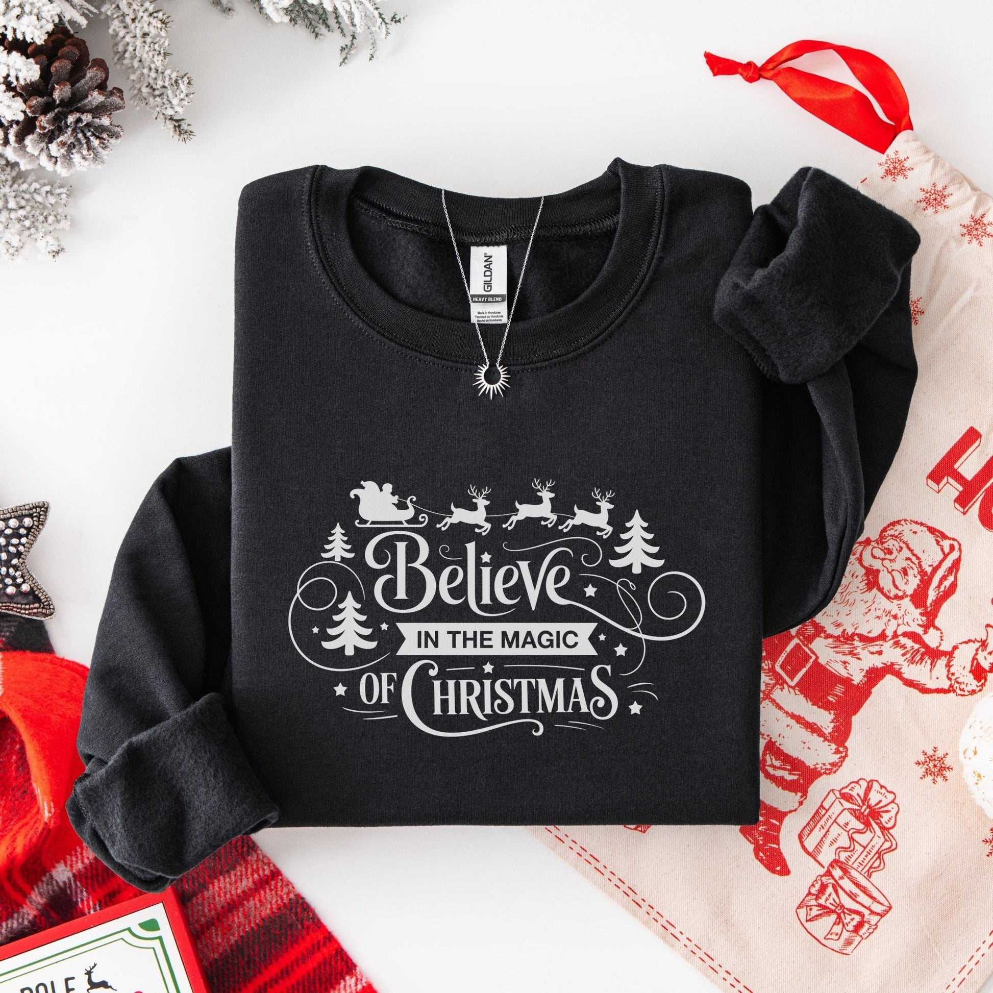 Weihnachtspullover Damen, Weihnachtsoutfits, Pullover Weihnachten Minimalistisch, Weihnachtsgeschenk für Freunden