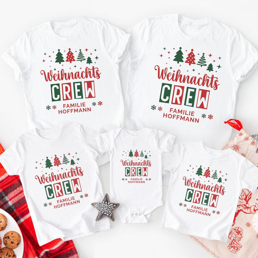 Partnerlook-Pullover für Weihnachten mit Namen