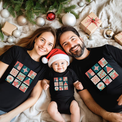 Weihnachtspullover für die Familie, Weihnachtsoutfits für Geschwister, Mama, Papa, Mini, Baby Weihnachten Partnerlook und Familienoutfit