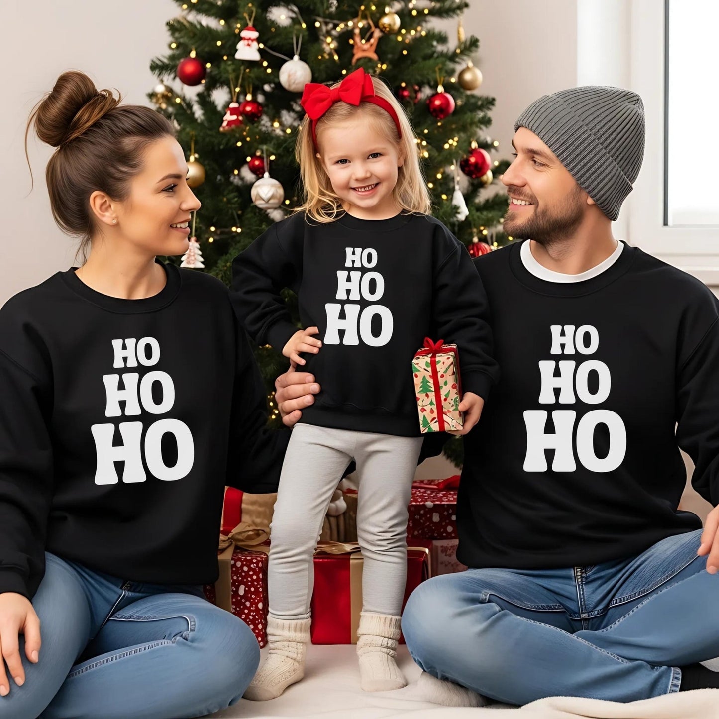 Weihnachtspullover für die Familie, Weihnachtsoutfits für Geschwister, Mama, Papa, Mini, Baby Weihnachten Partnerlook und Familienoutfit