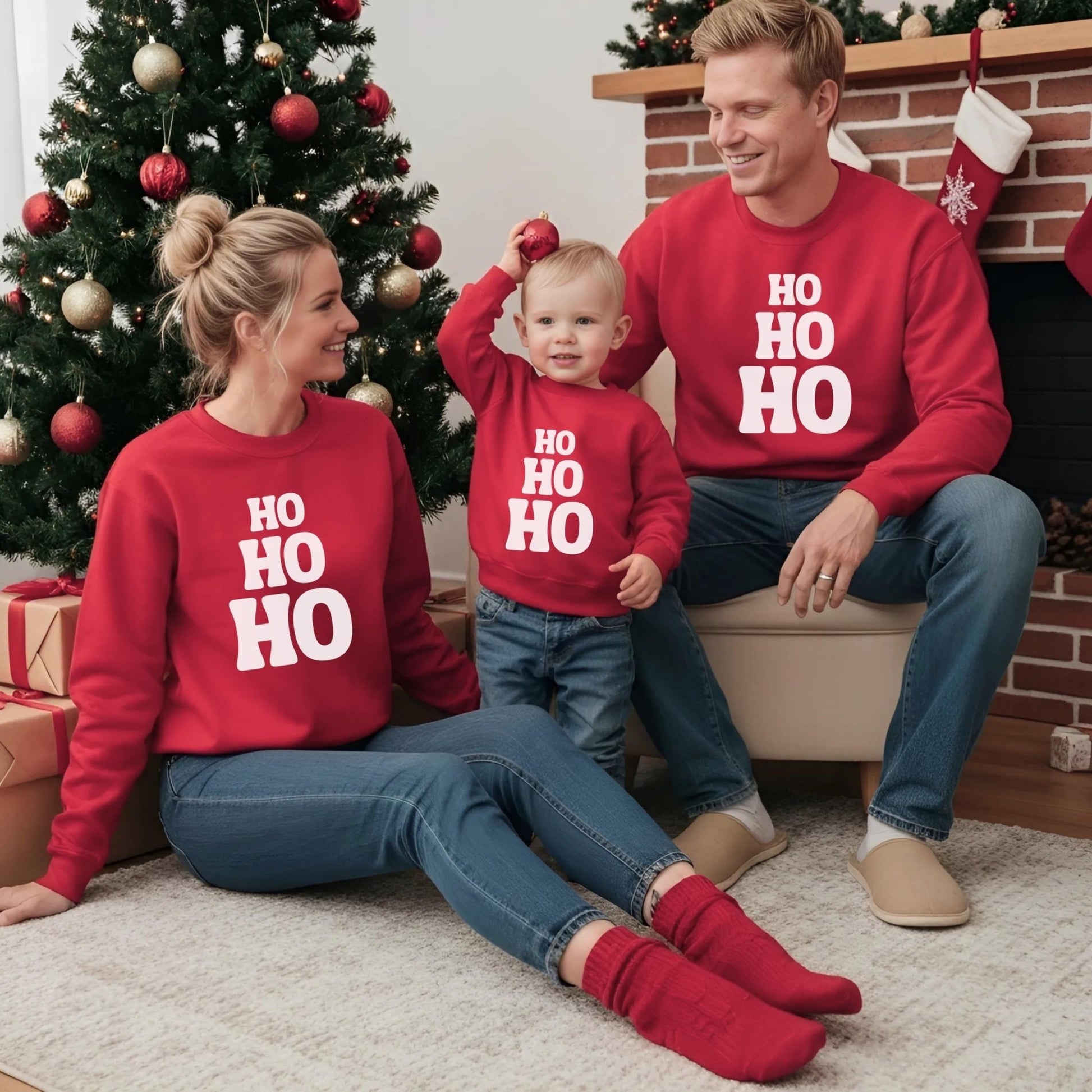 Weihnachtspullover für die Familie, Weihnachtsoutfits für Geschwister, Mama, Papa, Mini, Baby Weihnachten Partnerlook und Familienoutfit