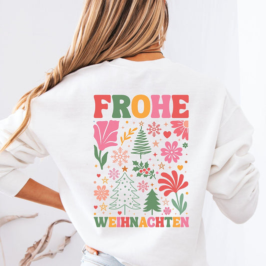 Familien Set Weihnachtspullover mit Personalisierung