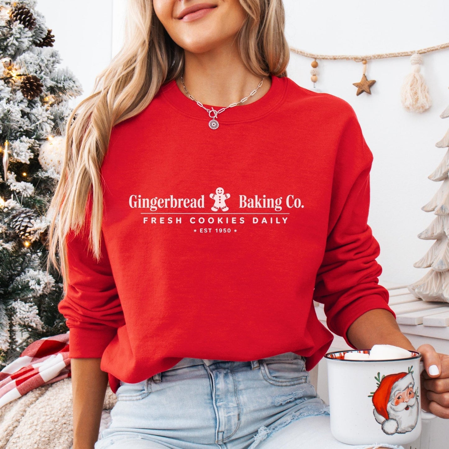 Pullover Weihnachten mit Plätzchen und Lebkuchen - Mamas & Minis