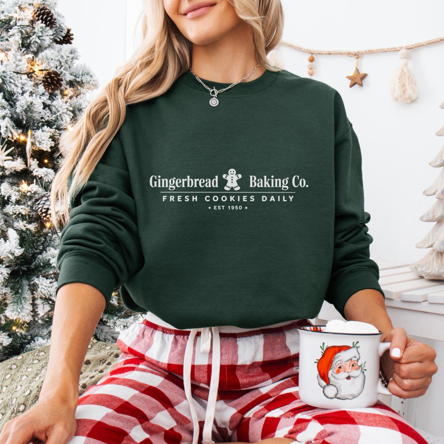 Pullover Weihnachten mit Plätzchen und Lebkuchen - Mamas & Minis