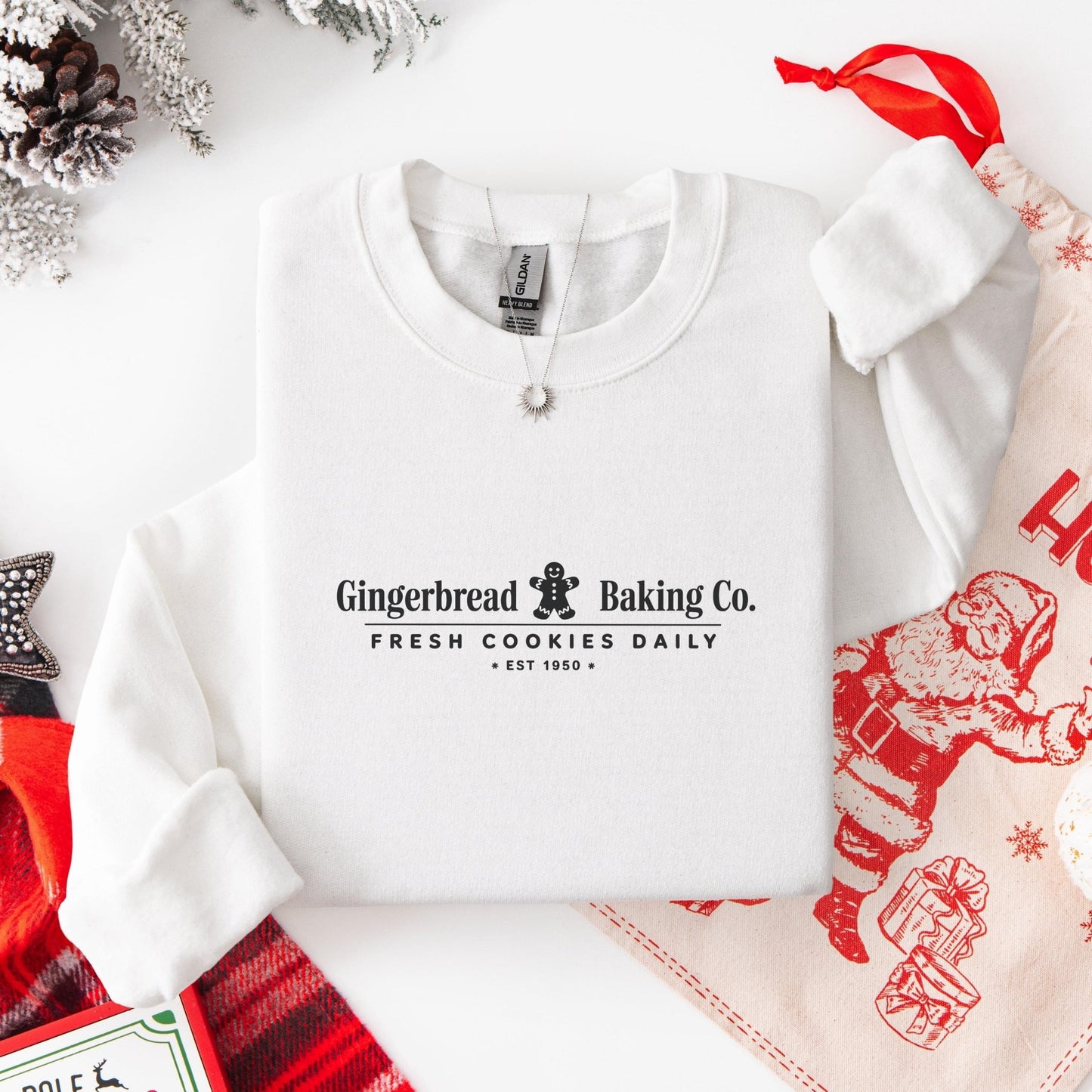 Pullover Weihnachten mit Plätzchen und Lebkuchen - Mamas & Minis
